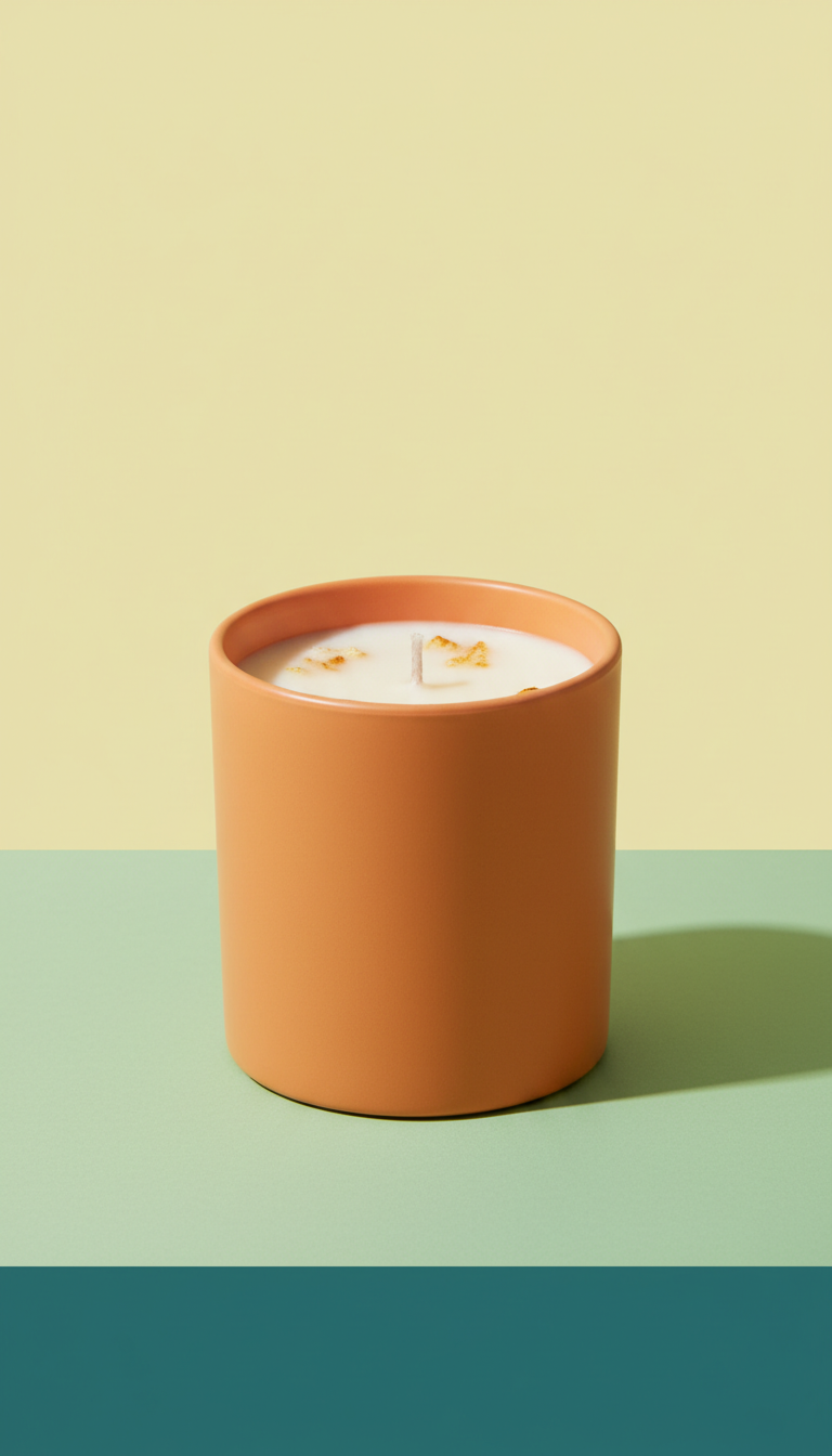 Clementine Scented Soy Candle